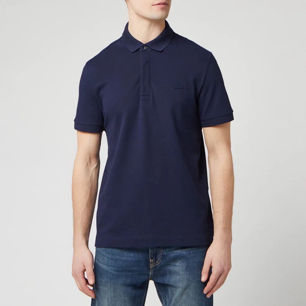 Lacoste Men's Paris Polo Shirt - Navy Blue Image 1