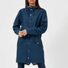 Rains Long Jacket - Faded Blue - Image 1