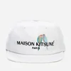 Maison Kitsuné Men's Love Birds Baseball Cap - White - Image 1
