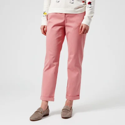 PS Paul Smith Women's Pink Chinos - Pink