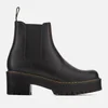 Dr. Martens Women's Rometty Vintage Smooth Leather Heeled Chelsea Boots - Black - Image 1