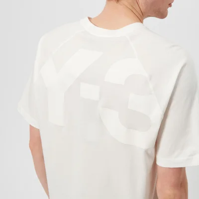 Y-3 Men's Cl Logo Back Short Sleeve T-Shirt - Core White