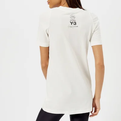 Y-3 Women's Short Sleeve Street T-Shirt - Core White/Black