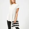 Y-3 Women's Stripe T-Shirt - Core White/Black - Image 1