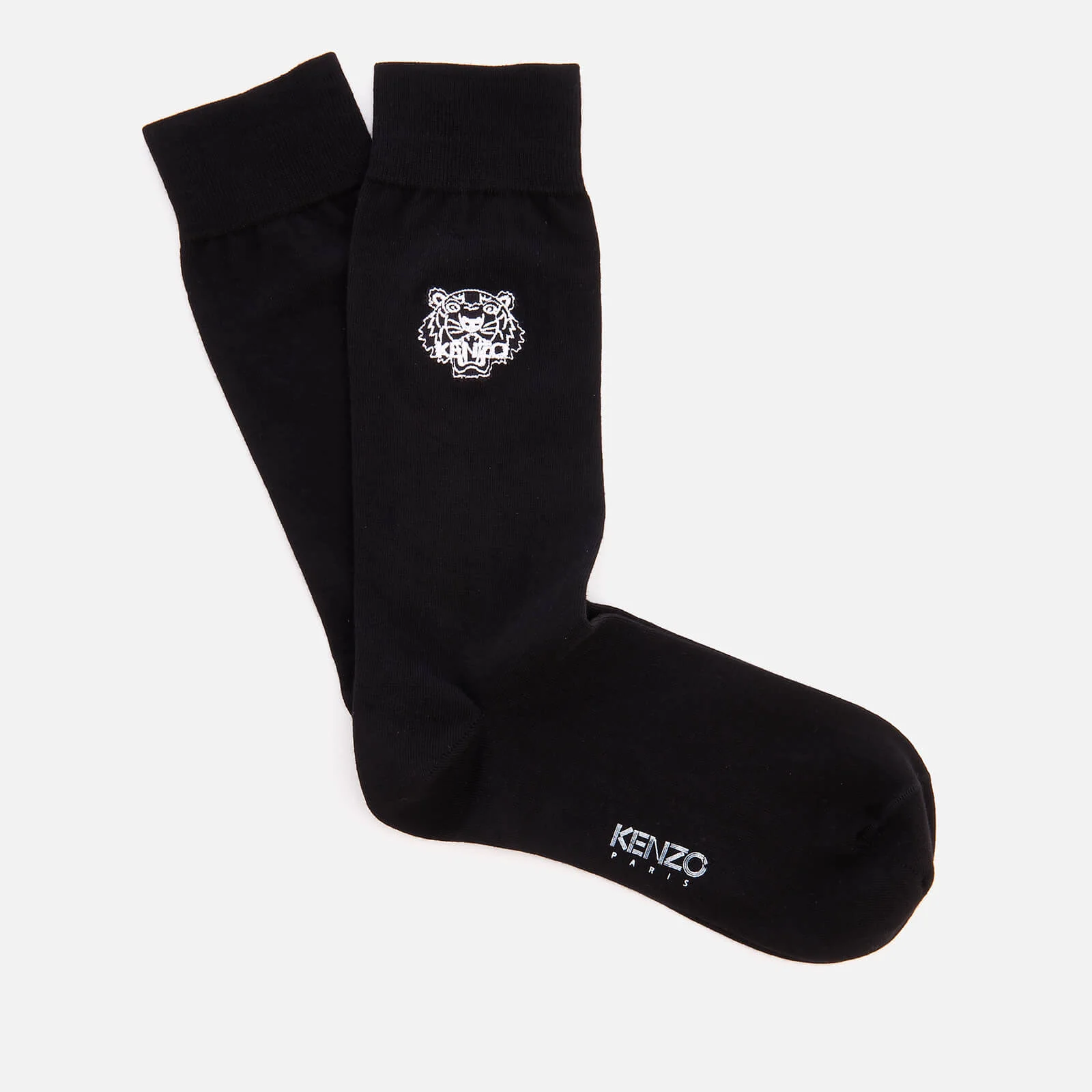 KENZO Men's Tiger Embroidered Socks - Black Image 1