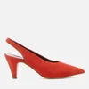 Rebecca Minkoff Women's Simona Suede Sling Back Court Shoes - Red - Image 1
