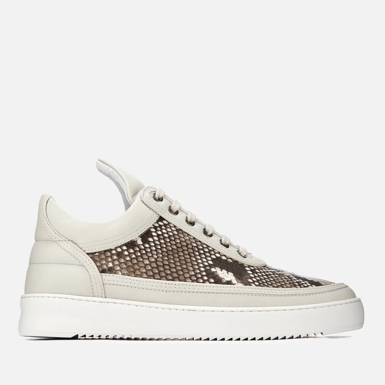 Filling Pieces Men's Ripple Python Low Top Trainers - Grey Image 1