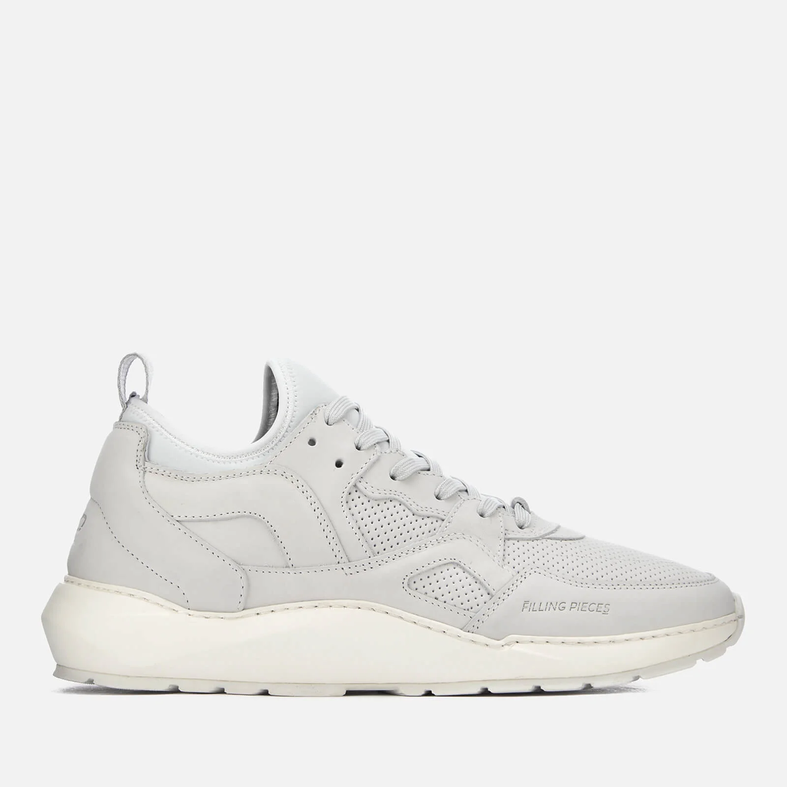 Filling Pieces Men's Origin Low Arch Runner Trainers - Wolf/White Image 1