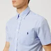 Polo Ralph Lauren Men's Short Sleeve Seersucker Shirt - Blue - Image 1
