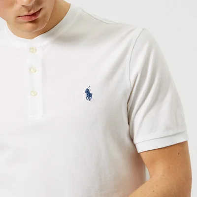 Polo Ralph Lauren Men's Short Sleeve Henley T-Shirt - White