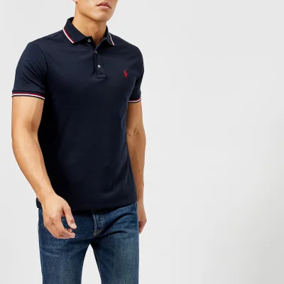 Polo Ralph Lauren Men's Pima Short Sleeve Polo Shirt - Cruise Navy