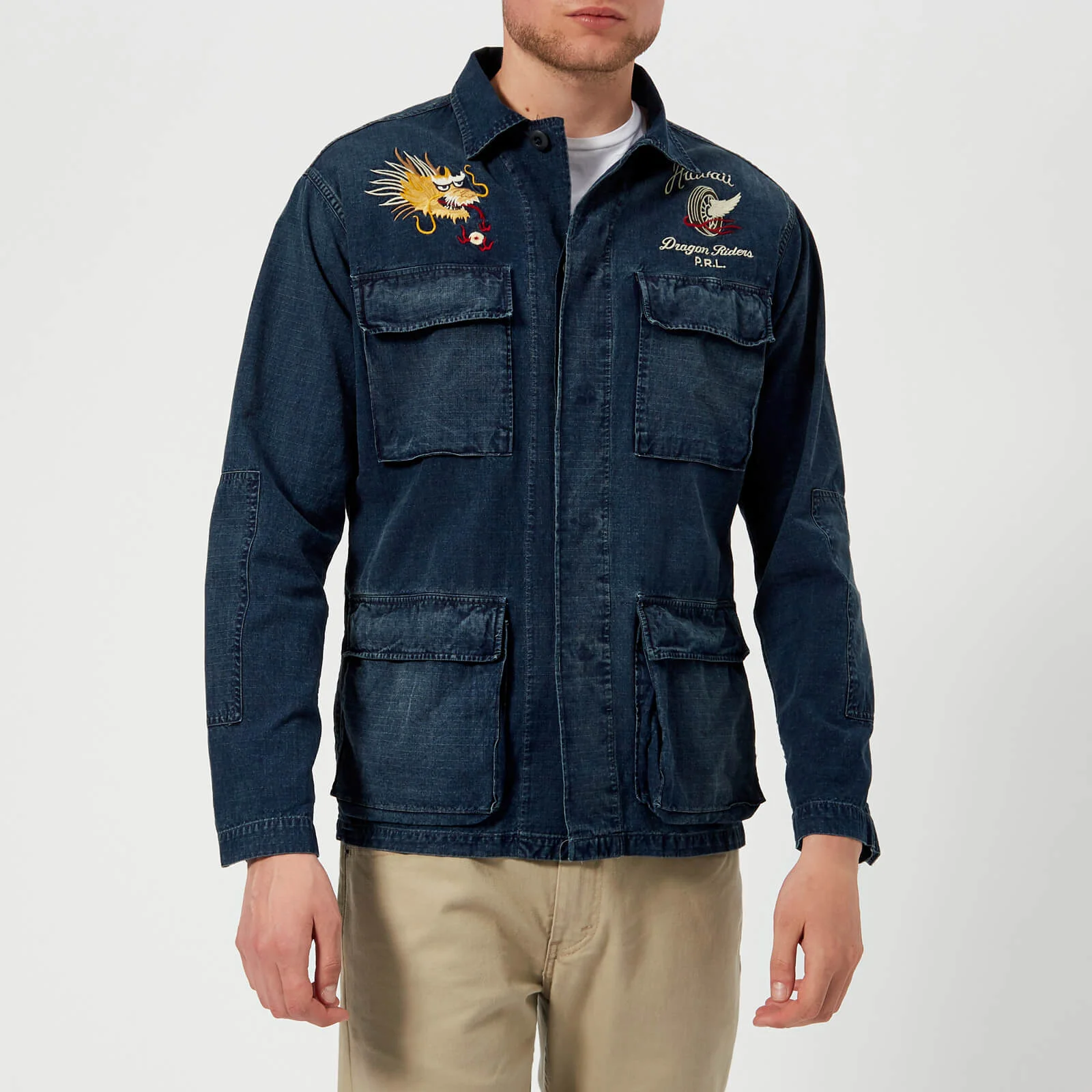 Polo Ralph Lauren Men's Airborne Overshirt - Indigo Image 1
