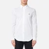 Polo Ralph Lauren Men's Long Sleeve Oxford Pique Shirt - White - Image 1