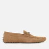 Tod's Men's Suede Gommino Double T Driving Shoes - Beige - Image 1