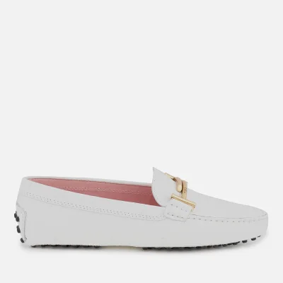 Tod's Women's Print Croc Gommino Driving Shoes - White