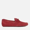 Tod's Men's Gommino Suede Driving Shoes - Red - Image 1