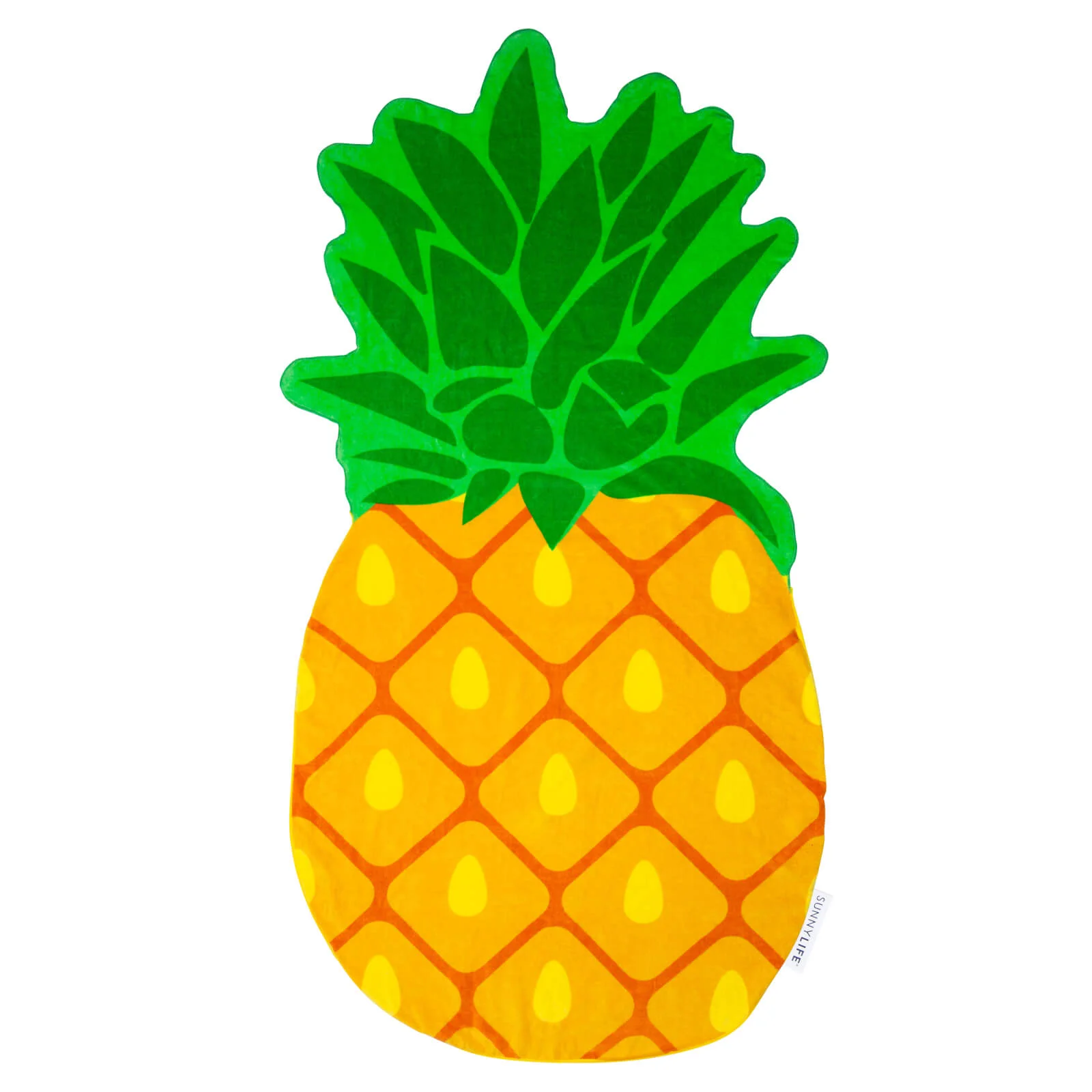Sunnylife Pineapple Shaped Towel Image 1