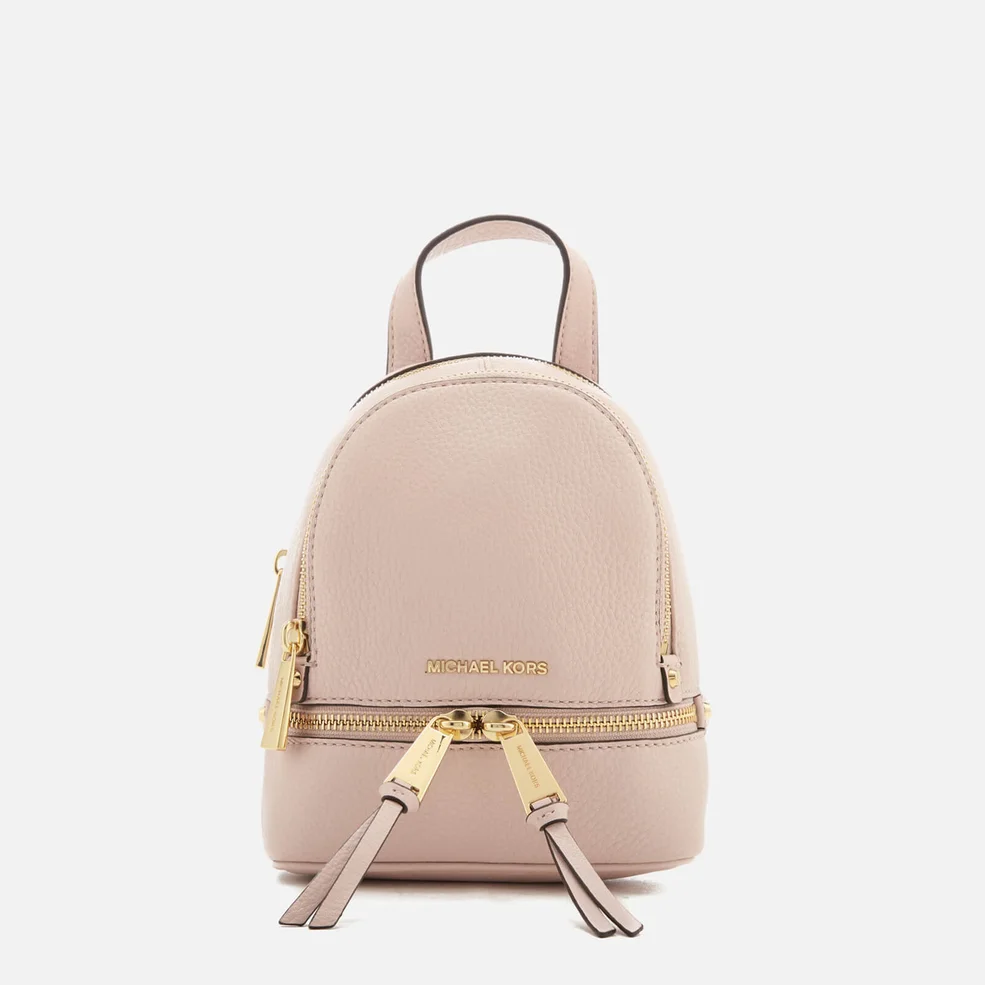 MICHAEL MICHAEL KORS Women's Extra Small Messenger Backpack - Soft Pink Image 1