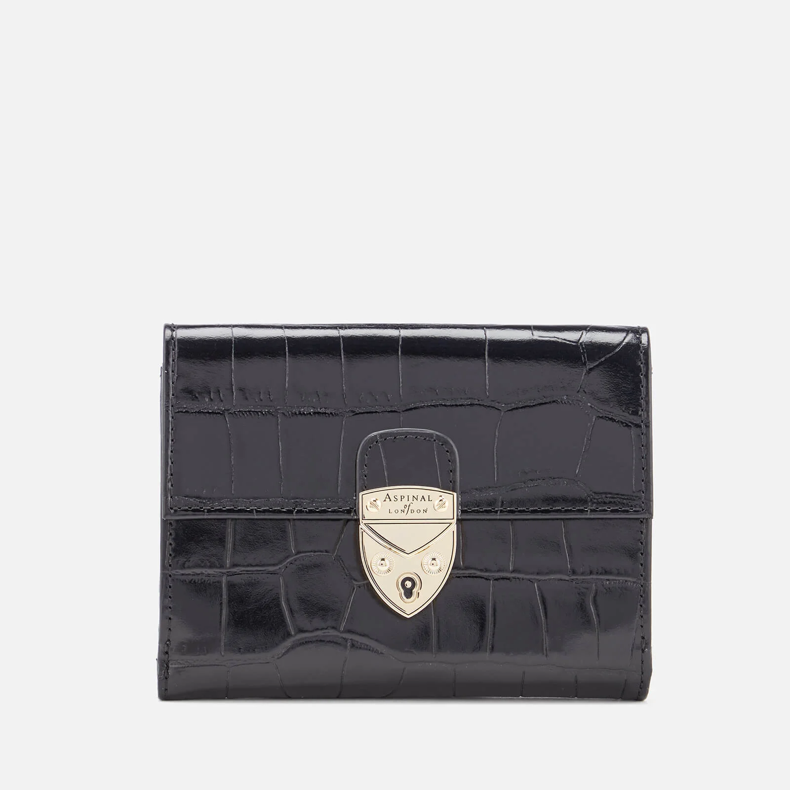 Aspinal of London Women's Mayfair Small Purse - Black Image 1