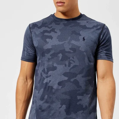 Polo Ralph Lauren Men's Short Sleeve Performance T-Shirt - Navy Hex Camo