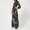 Diane von Furstenberg Women's Waist Tie Maxi Dress - Camden Black - Image 1