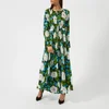 Diane von Furstenberg Women's Bethany Cinch Sleeve Maxi Dress - Boswell Ivory - Image 1