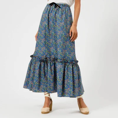 A.P.C. Women's Cecil Maxi Liberty Print Skirt - Multi