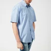 Our Legacy Men's Initial Short Sleeve Shirt - Navy Stripe - Image 1