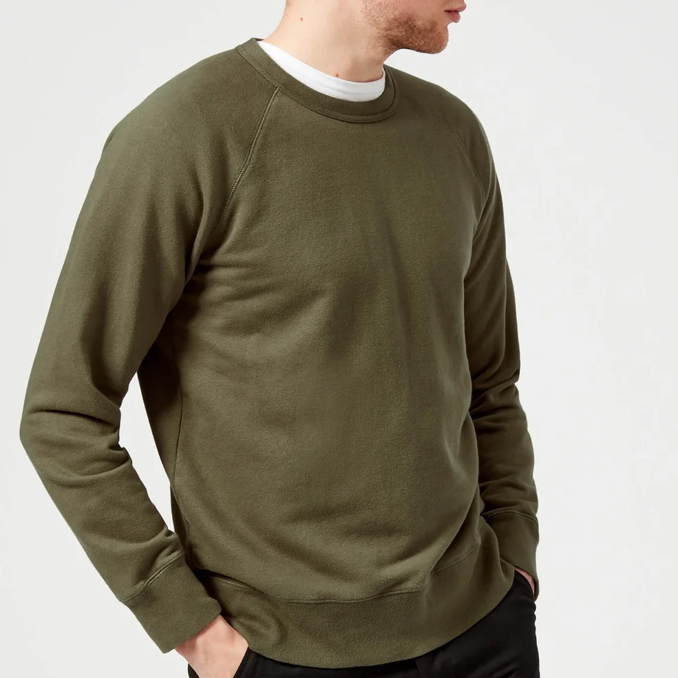 Our Legacy Men's 50's Sweatshirt - Olive Image 1