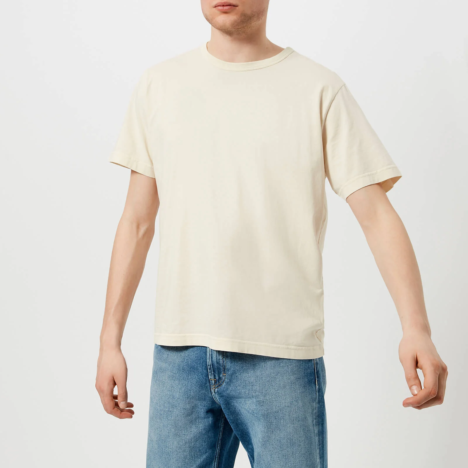 Our Legacy Men's Box T-Shirt - Pearl Clean Image 1