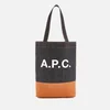 A.P.C. Axel Tote Bag - Caramel - Image 1