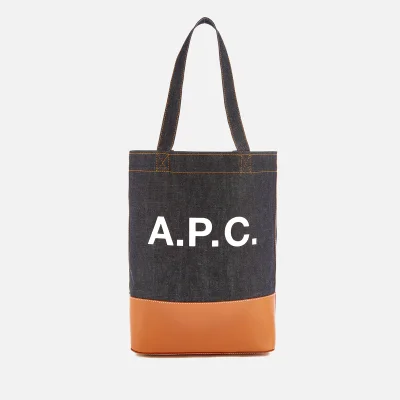 A.P.C. Axel Tote Bag - Caramel