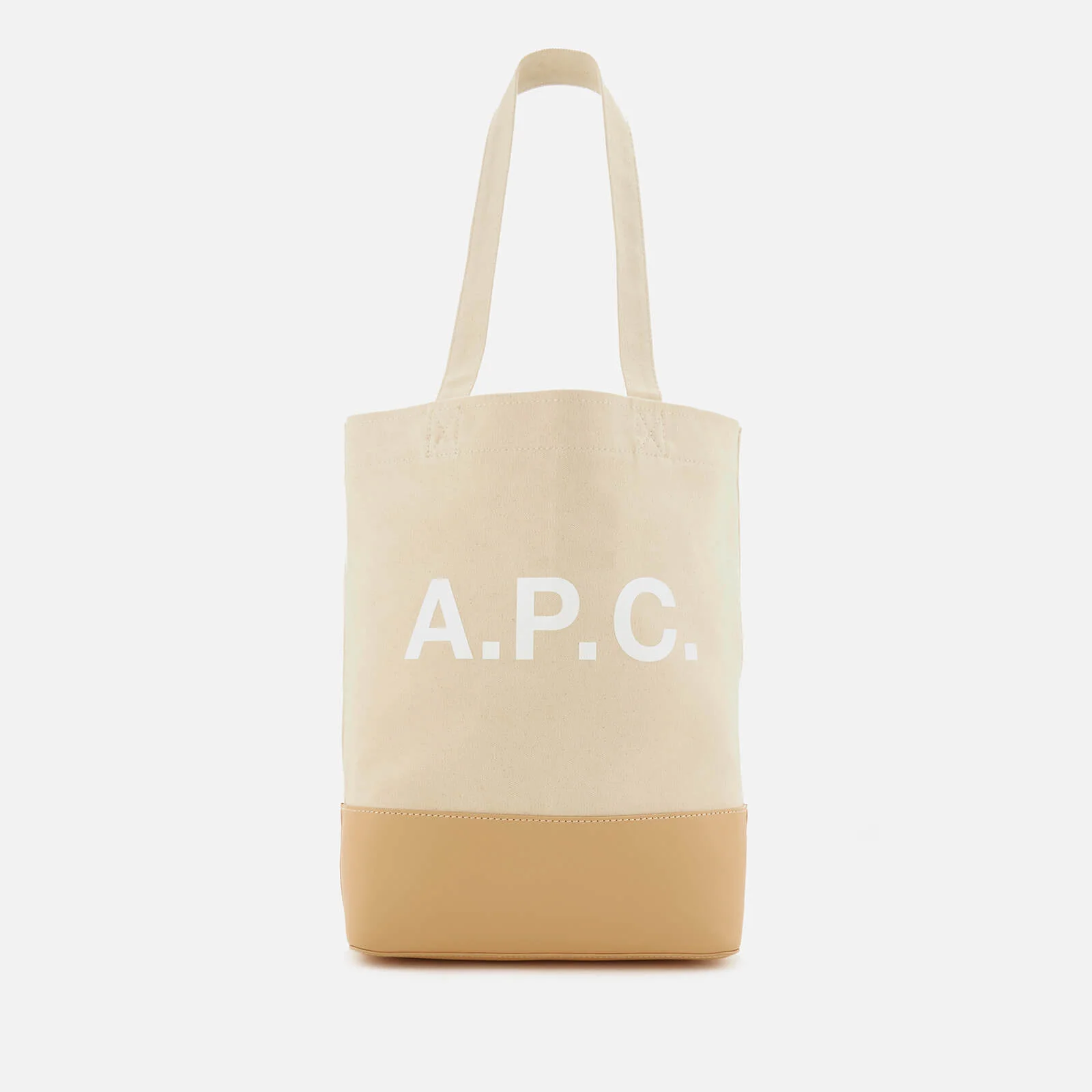 A.P.C. Axel Shopping Bag - Ecru Image 1