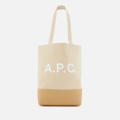A.P.C. Axel Shopping Bag - Ecru
