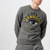 KENZO Men's Classic Iconic Eye Sweatshirt - Anthracite - Image 1