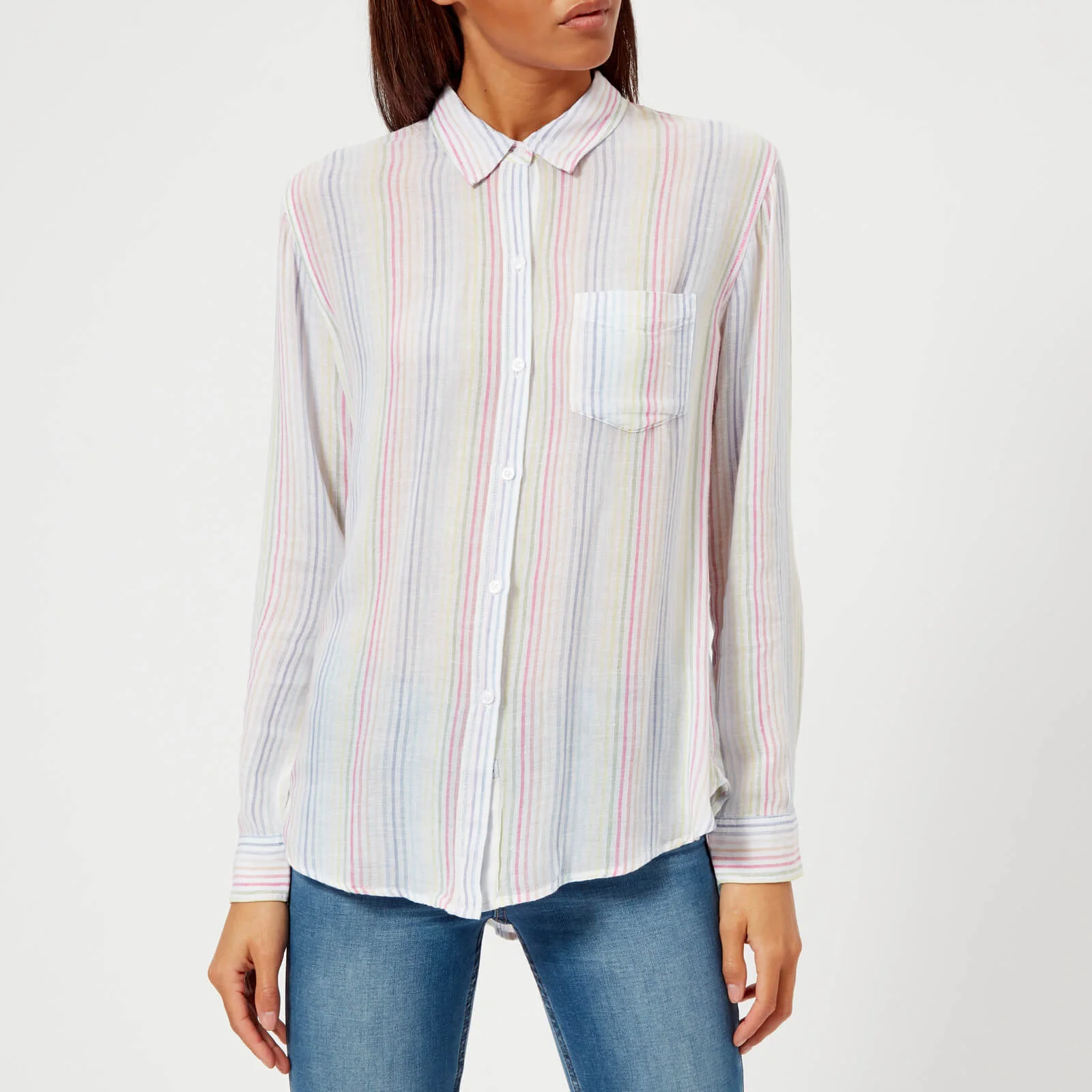 Rails Women's Charli Stripe Shirt - Multi Image 1