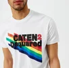 Dsquared2 Men's Caten Rainbow T-Shirt - White - Image 1