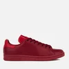 adidas by Raf Simons Men's Stan Smith Trainers - Burgundy - Image 1