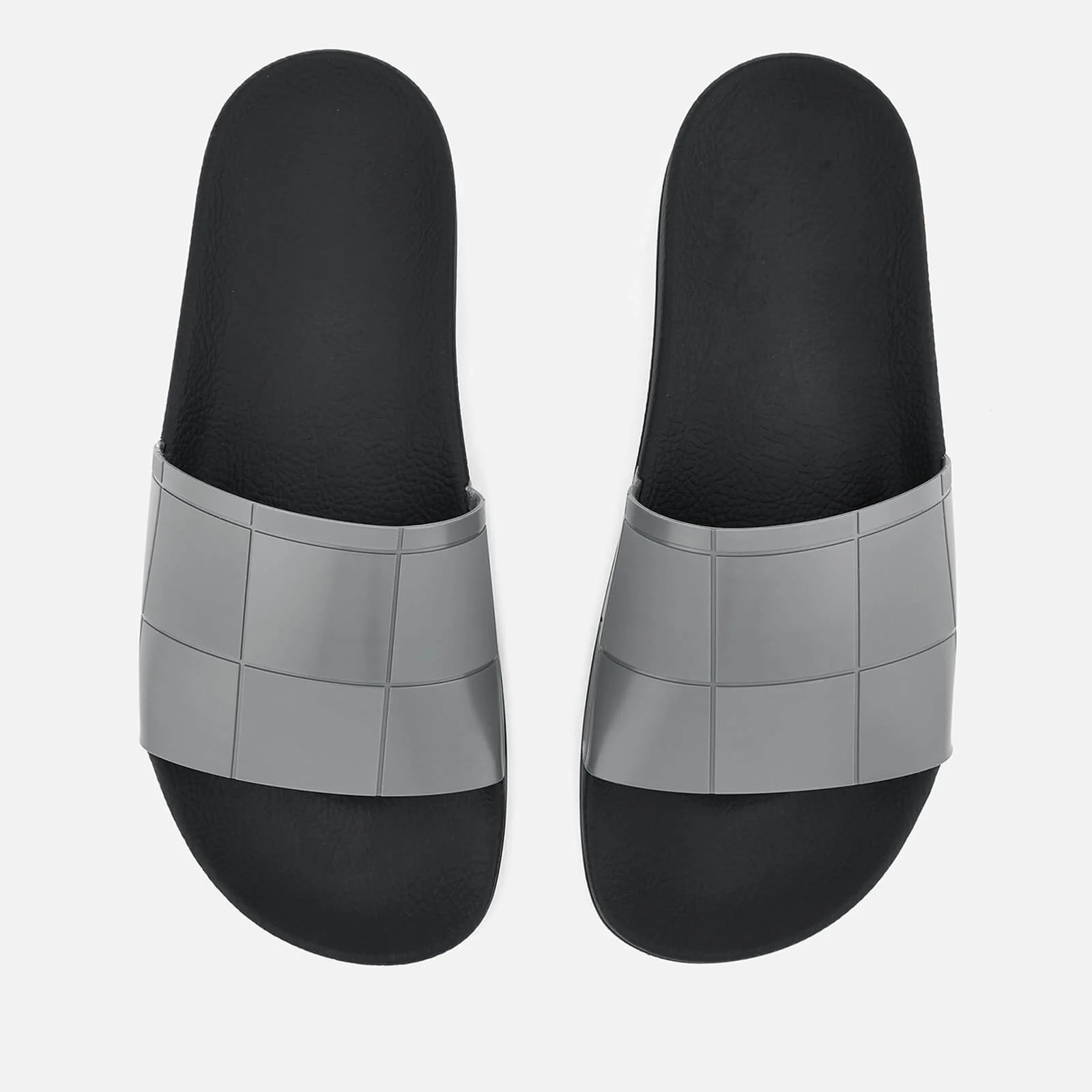adidas by Raf Simons Men's Adilette Checkerboard Slider Sandals - Core Black Image 1