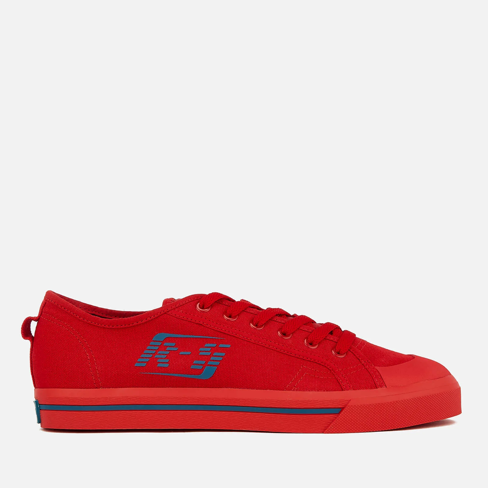 adidas by Raf Simons Men's Spirit Low Trainers - Scarlet/Dust Rust Image 1