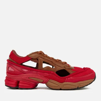 adidas by Raf Simons Men's Replicant Ozweego Trainers - Scarlet/Dust Rust