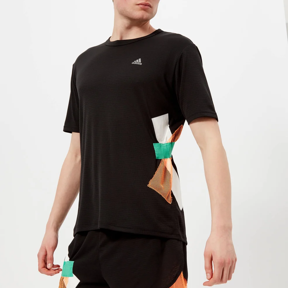 adidas by kolor Men's Climachill Short Sleeve T-Shirt - Black Image 1