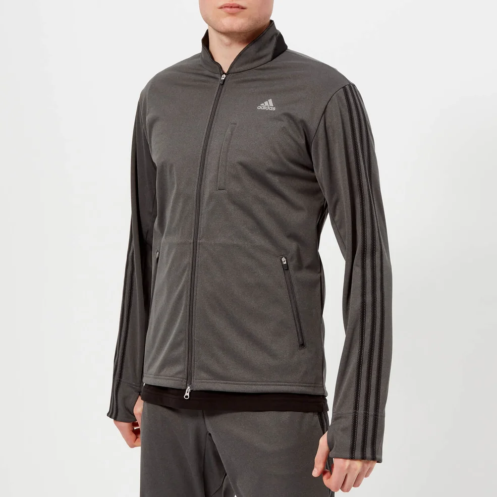 adidas by kolor Men's Track Jacket - Dark Grey Heather Image 1