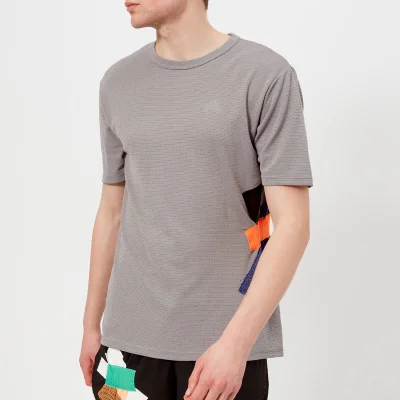 adidas by kolor Men's Climachill Short Sleeve T-Shirt - Grey Three