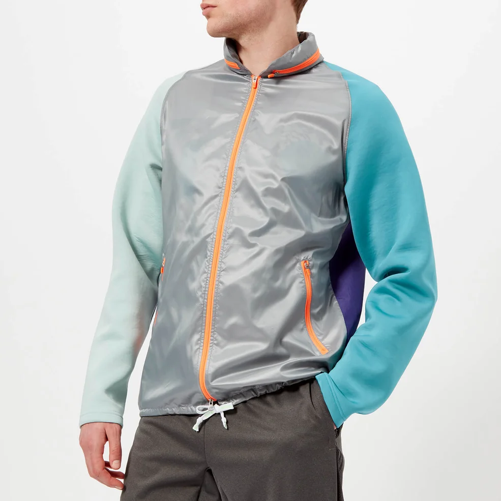adidas by kolor Men's Fabric Mix Jacket - MGH SOL Grey Image 1
