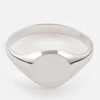 Miansai Men's Sterling Silver Signet Ring - Polished Silver - Image 1