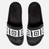 Versace Collection Men's Baroque Slider Sandals - Nero/Bianco - Image 1