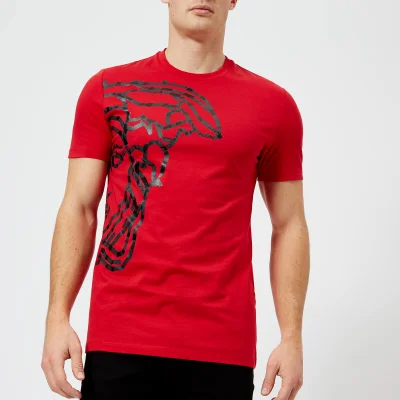 Versace Collection Men's Small Logo T-Shirt - Rosso