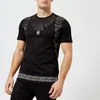 Versace Collection Men's Embellished Crew Neck T-Shirt - Nero - Image 1