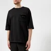 Matthew Miller Men's Conrad Oversize Short Sleeve Raglan Sweatshirt - Black - Image 1
